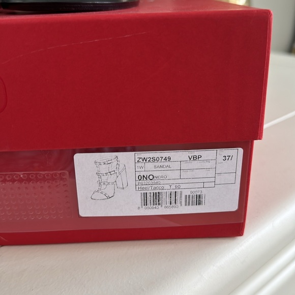 Valentino Rockstud High Block Heel Sandals - Picture 8 of 8